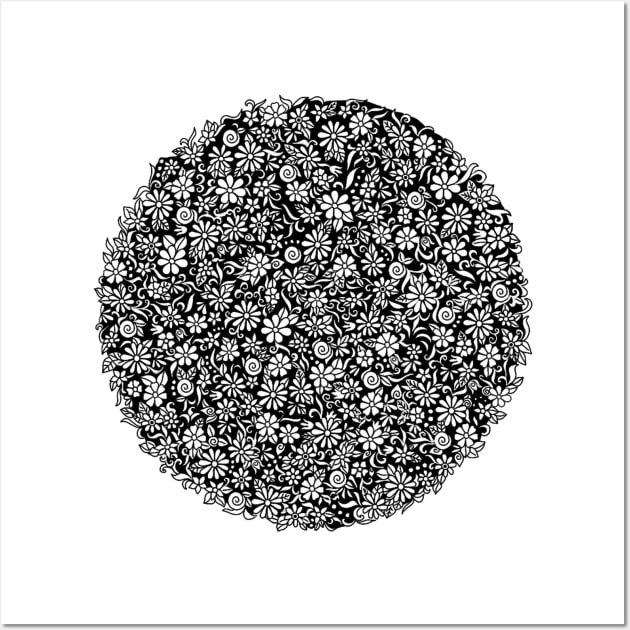 Floral ring Wall Art by paviash